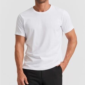 Son of a Tailor White T-shirt Crewneck Supima Cotton Mens Short Sleeve